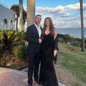 Windsor Black Sparkle Maxi Dress